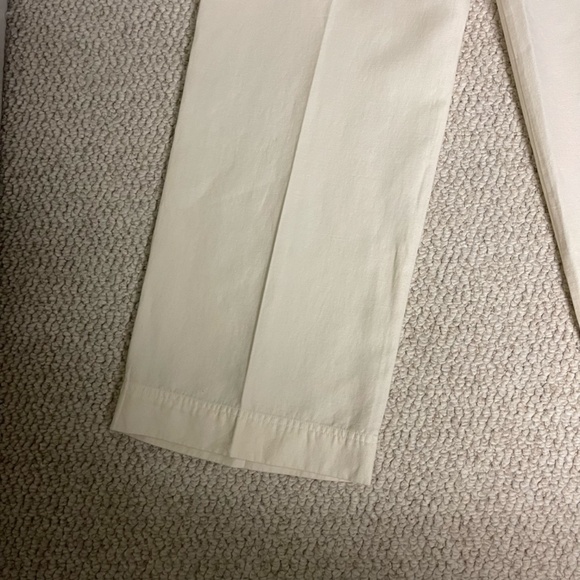 Apiece Apart New York White Linen Pants - Size XL - Picture 7 of 11
